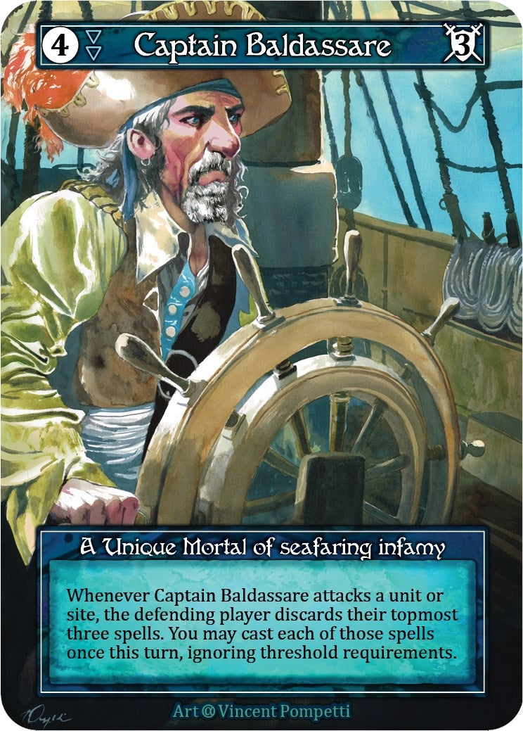Image for Captain Baldassare (Foil) - Sorcery: Contested Realm