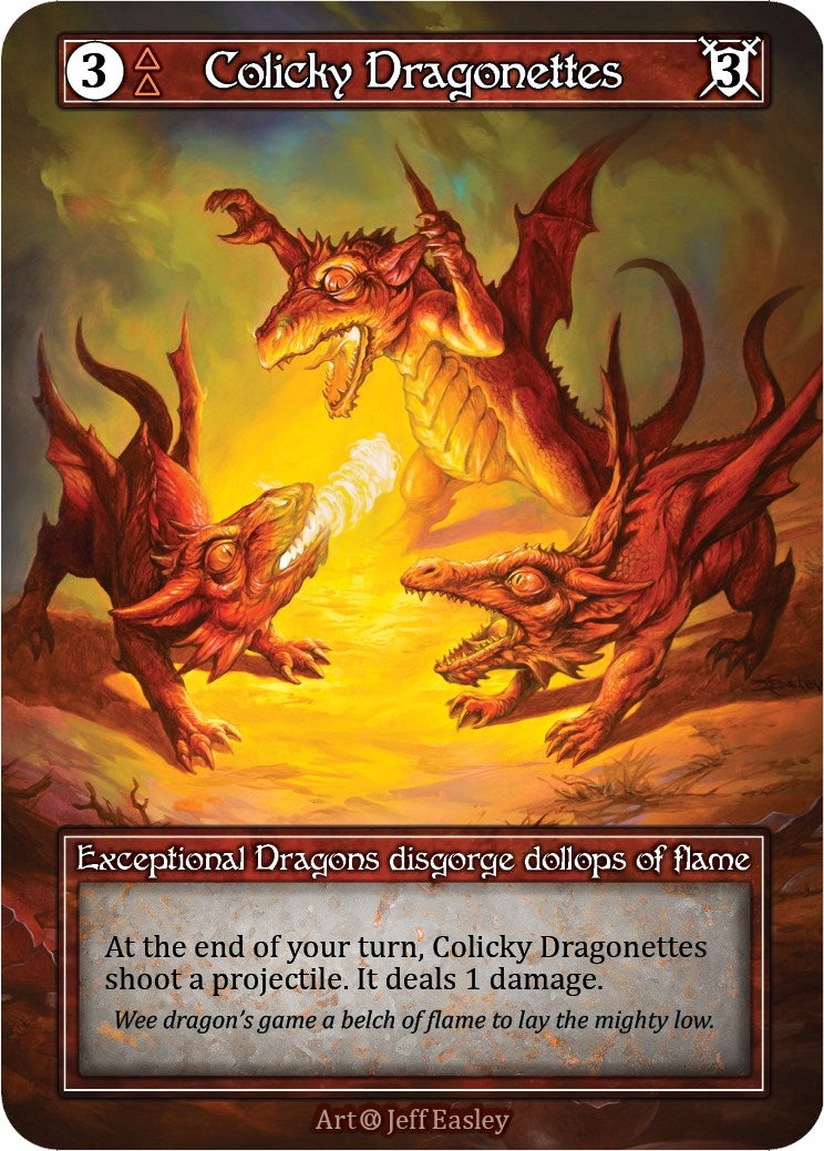 Image for Colicky Dragonettes (Foil) - Sorcery: Contested Realm