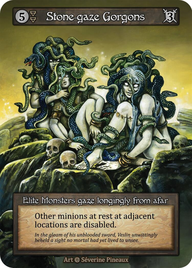 Image for Stone-gaze Gorgons (Preconstructed Deck) - Sorcery: Contested Realm