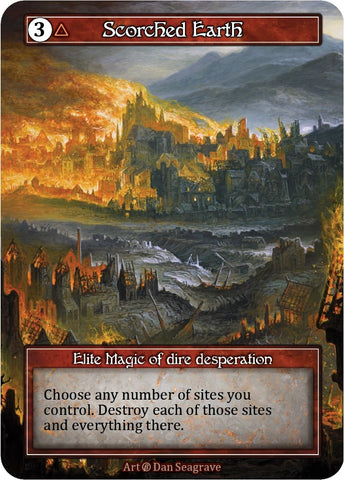 Image for Scorched Earth (Foil) (B) - Sorcery: Contested Realm