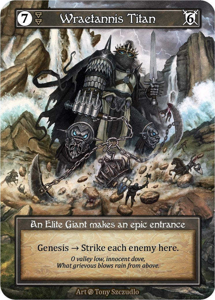 Image for Wraetannis Titan (Foil) (B) - Sorcery: Contested Realm