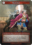 Image for Backstab (Foil) (B) - Sorcery: Contested Realm