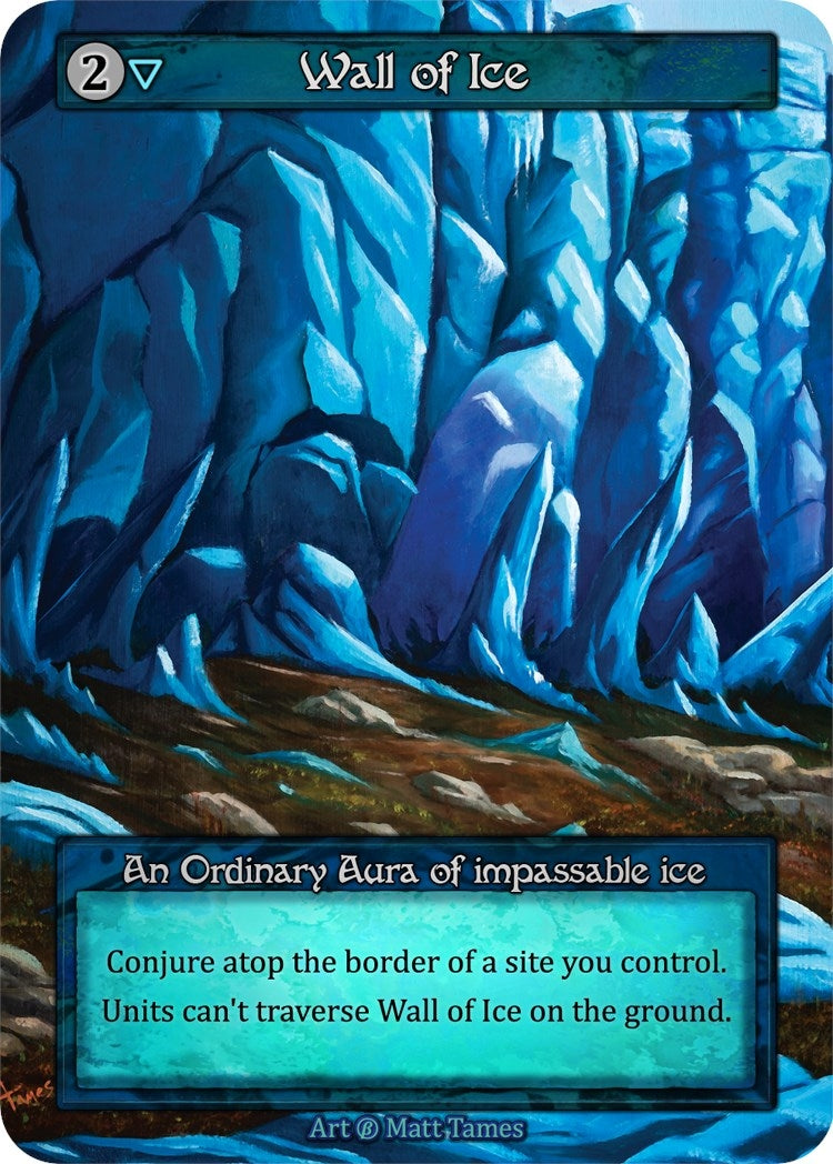 Image for Wall of Ice (B) - Sorcery: Contested Realm