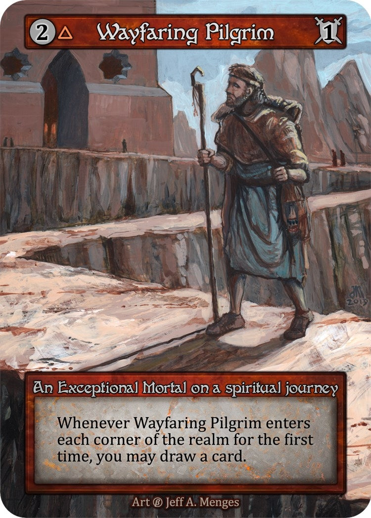 Image for Wayfaring Pilgrim (B) - Sorcery: Contested Realm