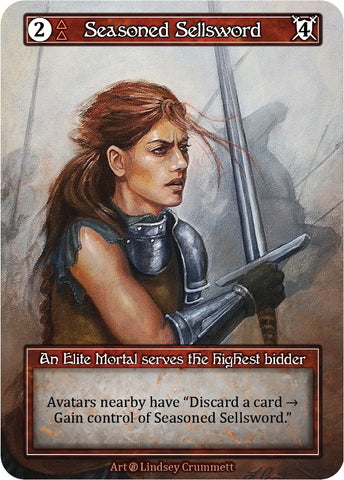 Image for Seasoned Sellsword (Foil) (B) - Sorcery: Contested Realm
