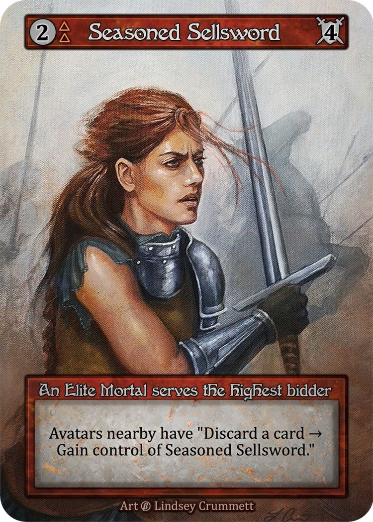 Image for Seasoned Sellsword (B) - Sorcery: Contested Realm
