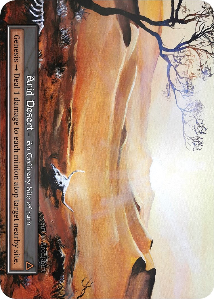 Image for Arid Desert (Foil) - Sorcery: Contested Realm