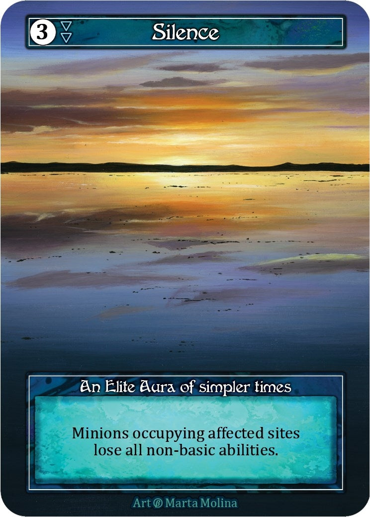 Image for Silence (Foil) - Sorcery: Contested Realm