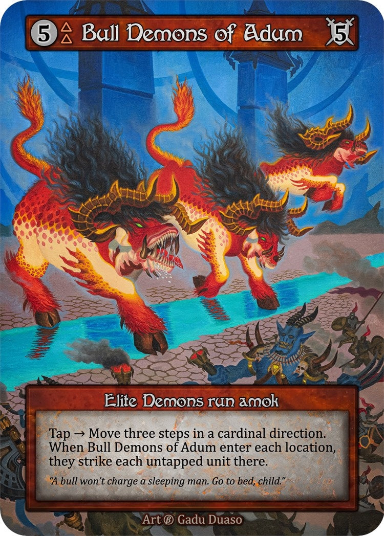 Image for Bull Demons of Adum - Sorcery: Contested Realm