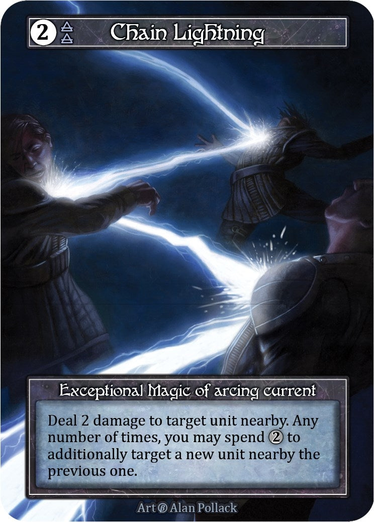 Image for Chain Lightning (Foil) - Sorcery: Contested Realm