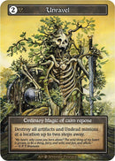 Image for Unravel (Foil) - Sorcery: Contested Realm