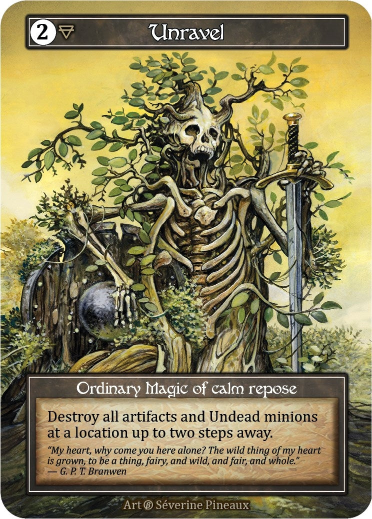 Image for Unravel (Foil) - Sorcery: Contested Realm