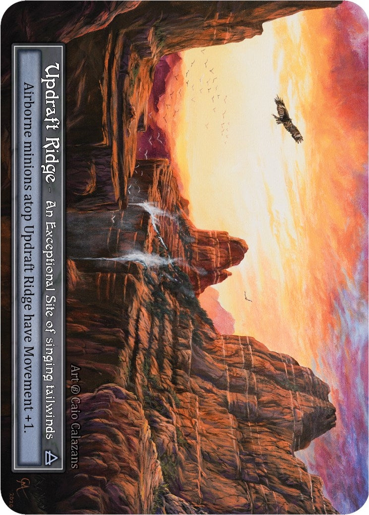 Image for Updraft Ridge (Foil) - Sorcery: Contested Realm