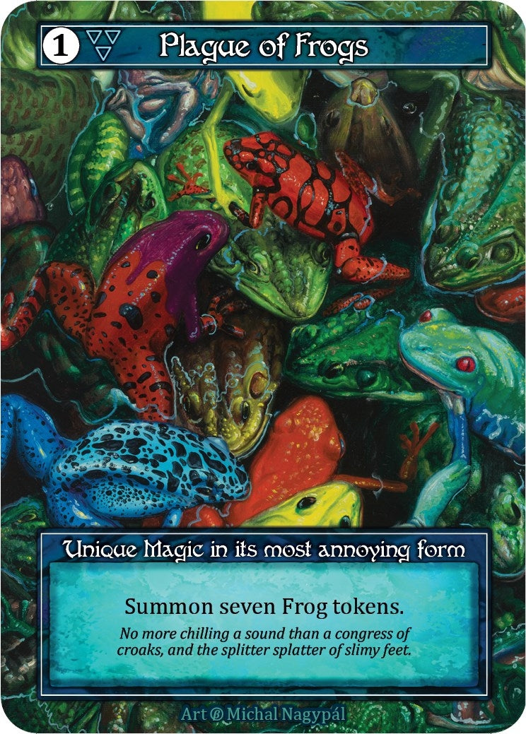 Image for Plague of Frogs (Foil) - Sorcery: Contested Realm