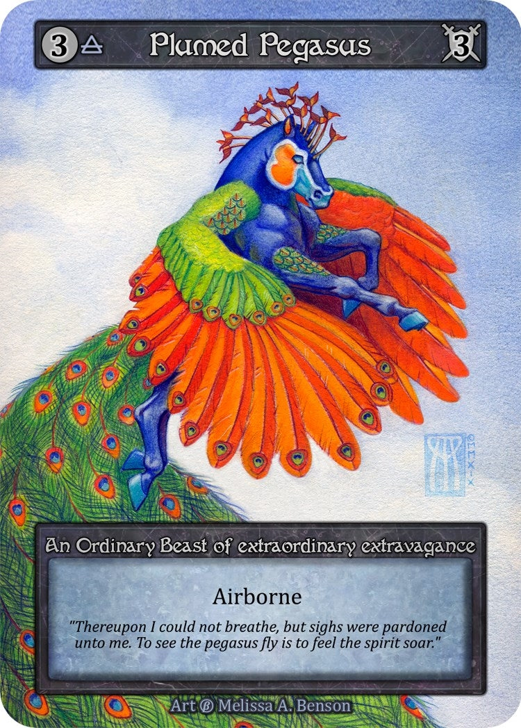 Image for Plumed Pegasus - Sorcery: Contested Realm