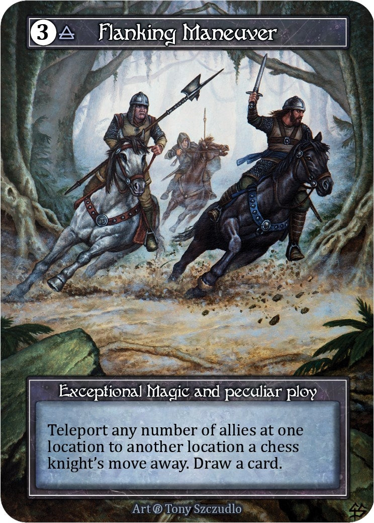 Image for Flanking Maneuver (Foil) - Sorcery: Contested Realm