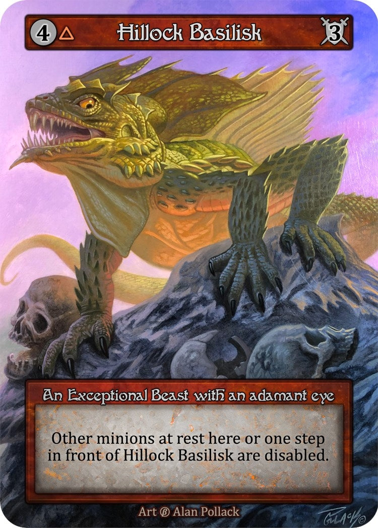 Image for Hillock Basilisk - Sorcery: Contested Realm