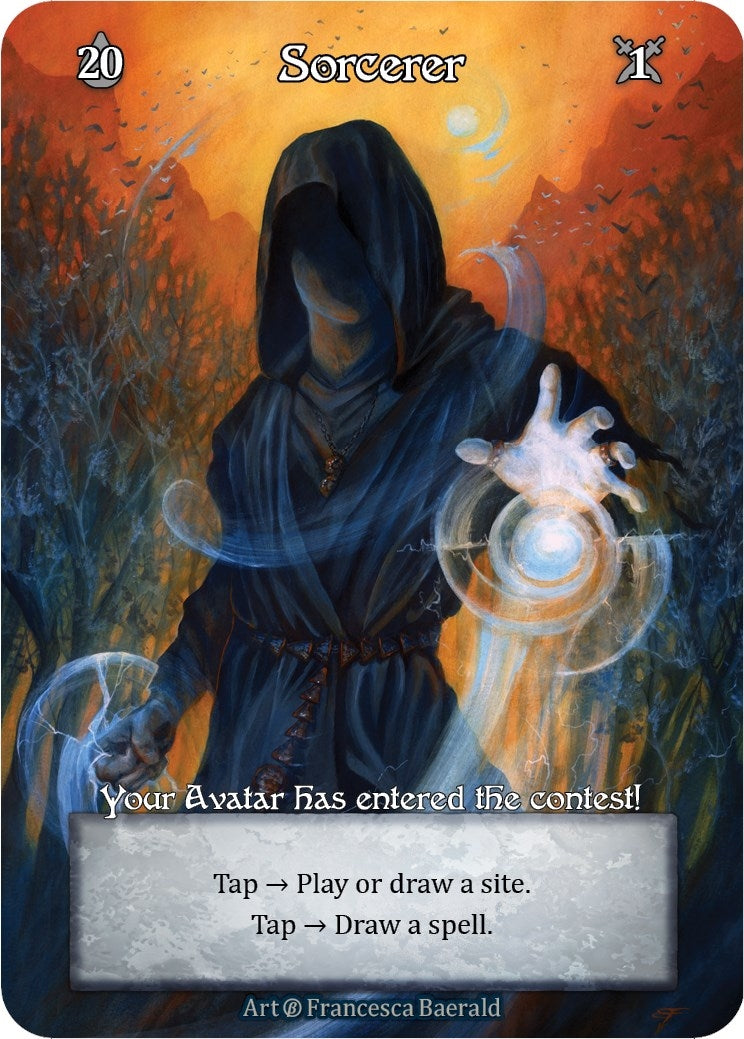 Image for Sorcerer (Foil) - Sorcery: Contested Realm