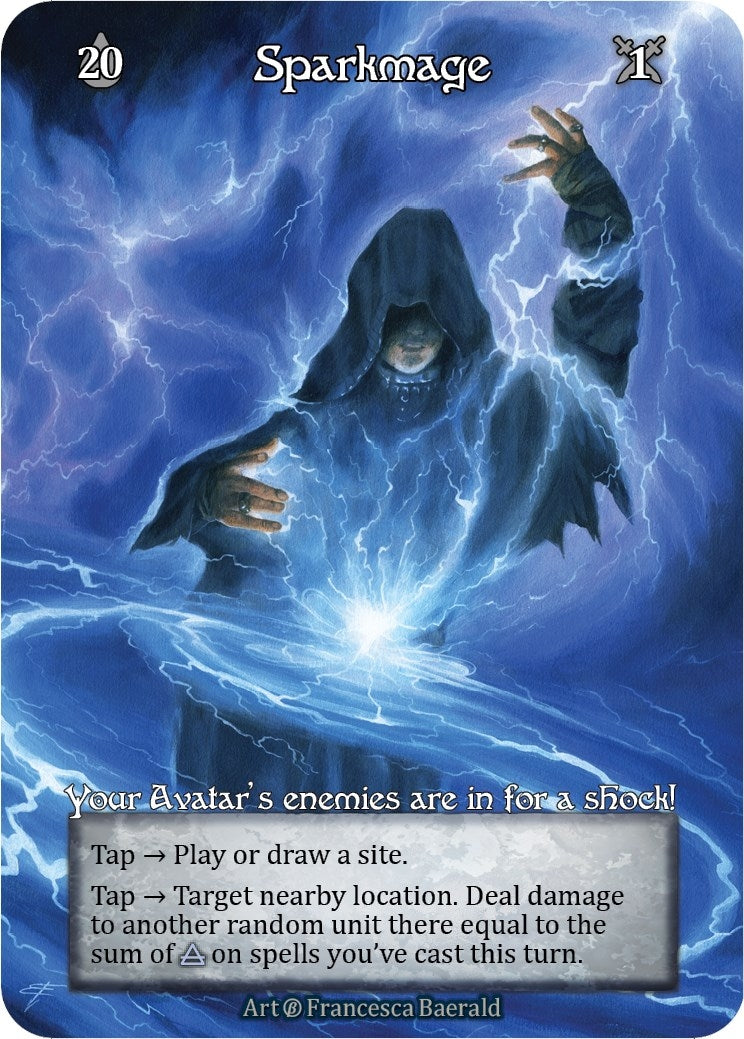 Image for Sparkmage (Foil) - Sorcery: Contested Realm