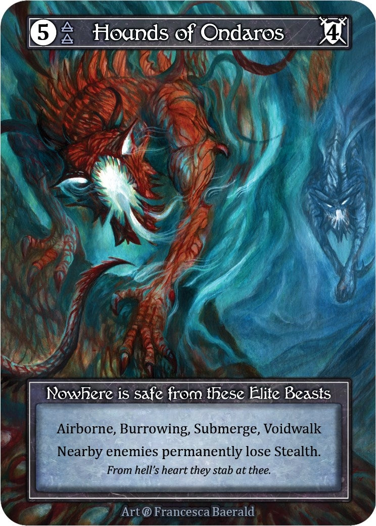 Image for Hounds of Ondaros (Foil) - Sorcery: Contested Realm