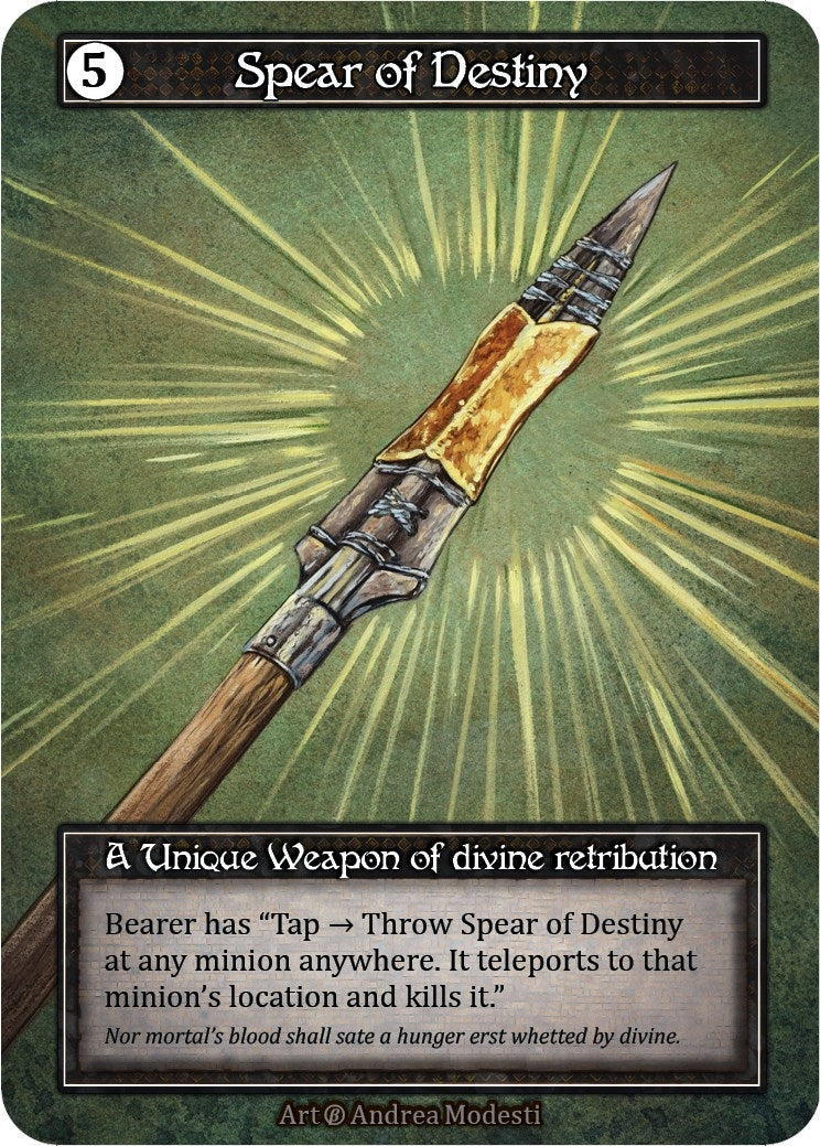 Image for Spear of Destiny (Foil) - Sorcery: Contested Realm