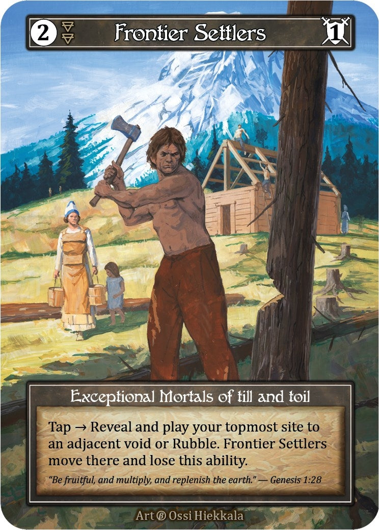 Image for Frontier Settlers (Foil) - Sorcery: Contested Realm