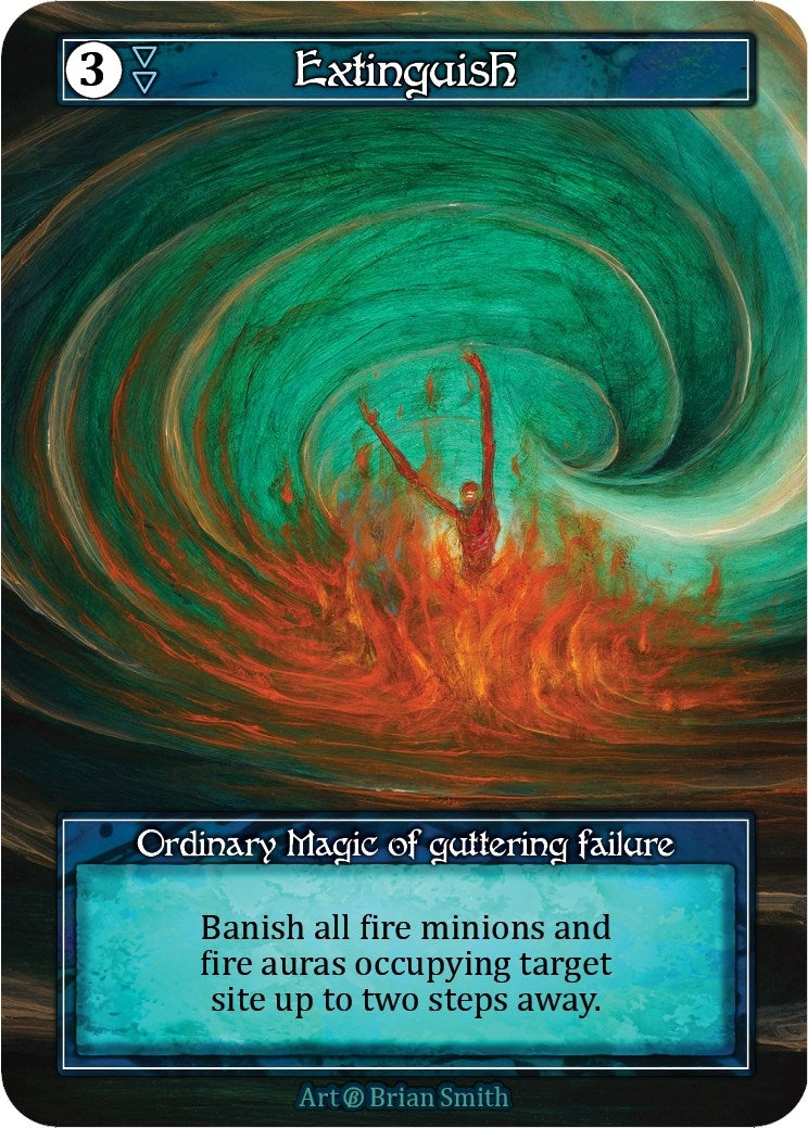 Image for Extinguish (Foil) - Sorcery: Contested Realm