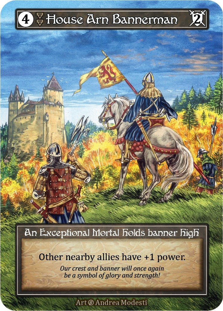 Image for House Arn Bannerman (Foil) - Sorcery: Contested Realm
