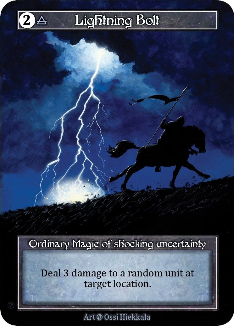 Image for Lightning Bolt (Foil) - Sorcery: Contested Realm