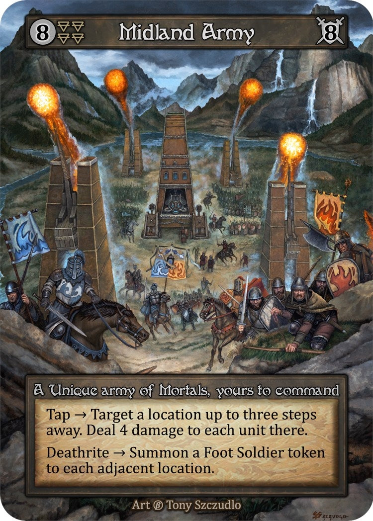 Image for Midland Army - Sorcery: Contested Realm
