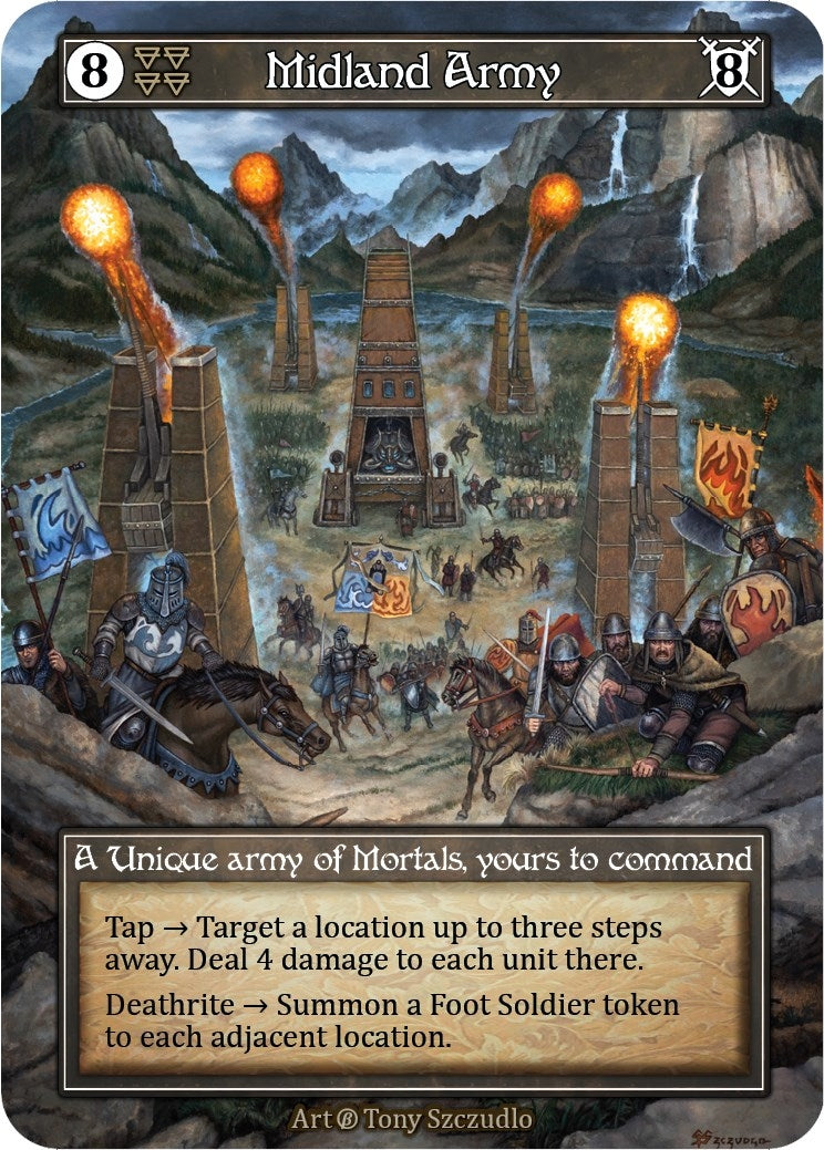 Image for Midland Army (Foil) - Sorcery: Contested Realm