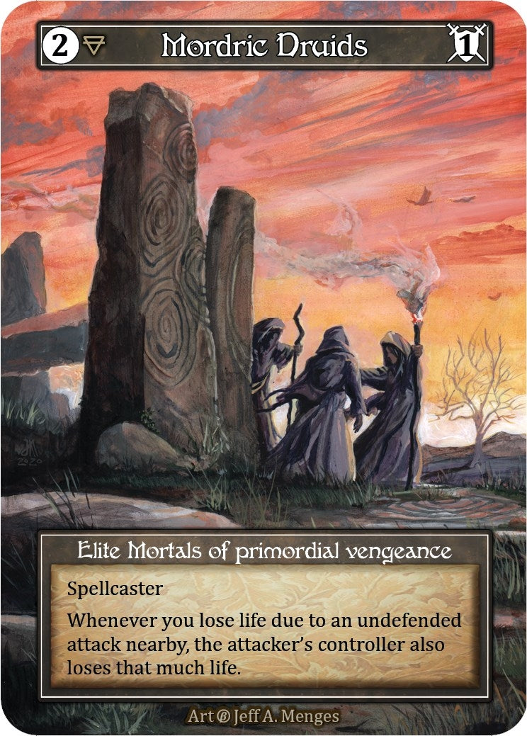 Image for Mordric Druids (Foil) - Sorcery: Contested Realm