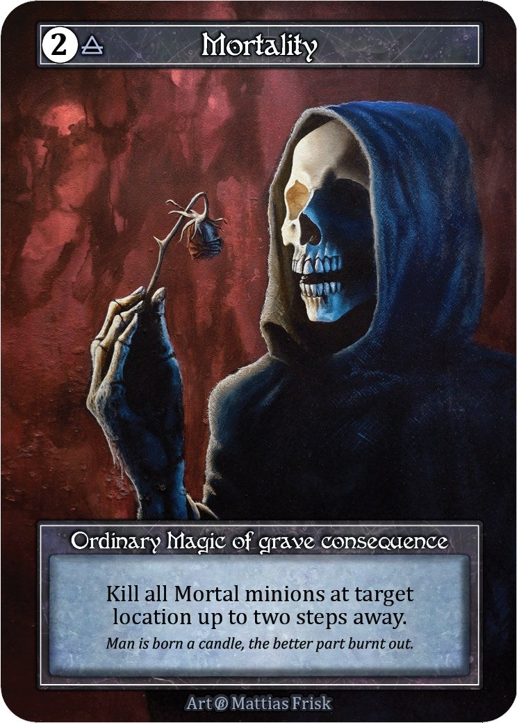 Image for Mortality (Foil) - Sorcery: Contested Realm