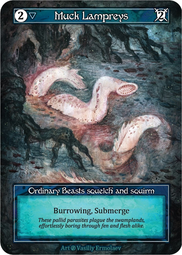 Image for Muck Lampreys (Foil) - Sorcery: Contested Realm