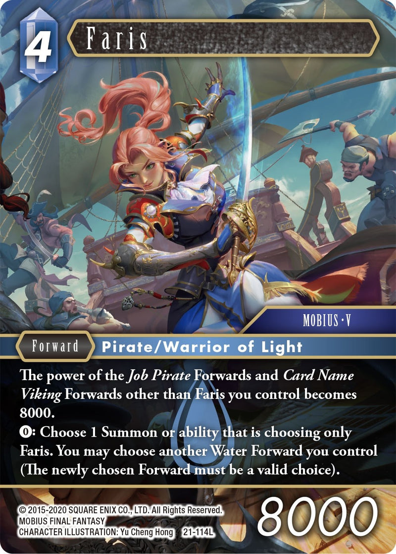 Image for Faris (21-114L) - Final Fantasy TCG