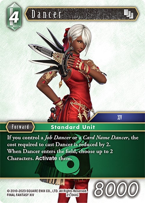Image for Dancer (21-044C) - Final Fantasy TCG