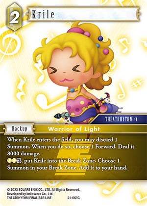 Image for Krile (21-069C) - Final Fantasy TCG