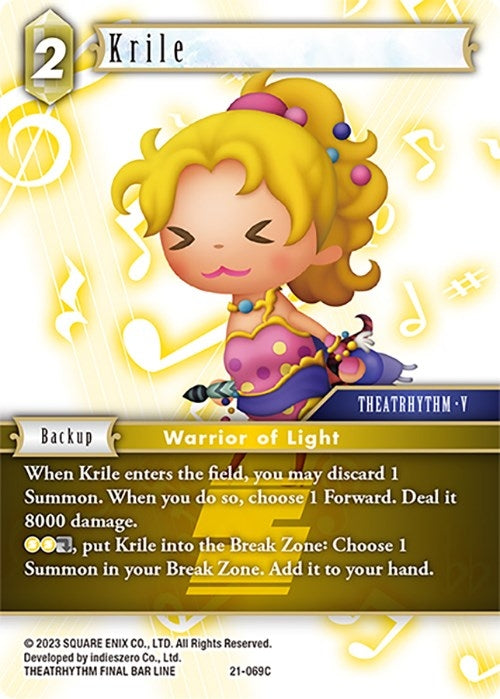 Image for Krile (21-069C) - Final Fantasy TCG