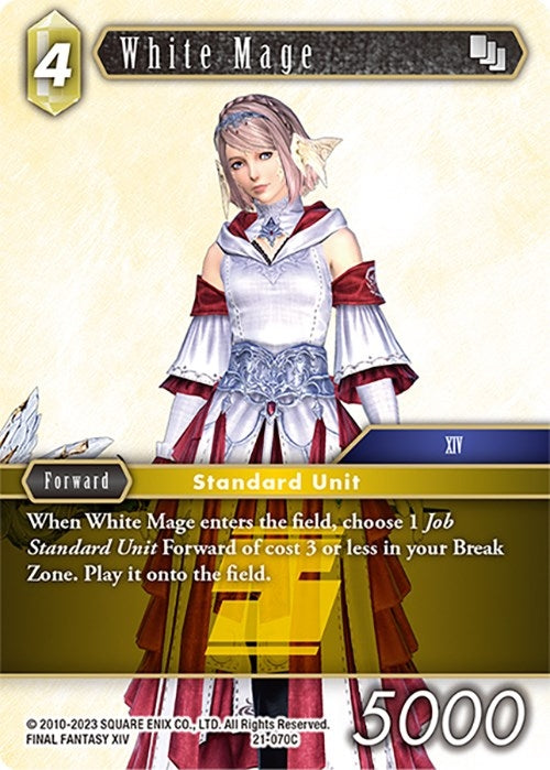 Image for White Mage (21-070C) - Final Fantasy TCG