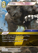 Image for Titan (21-071H) - Final Fantasy TCG
