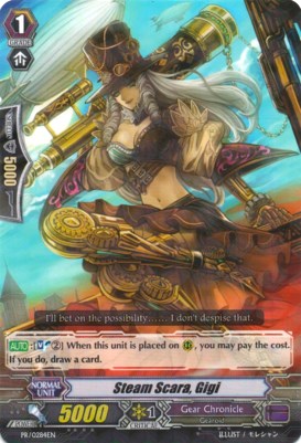 Steam Scara, Gigi (PR/0284EN) [Promo Cards]