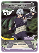 Image for Kabuto Yakushi — Yin Healing Wound Destruction (053/130) (KSH) - Naruto Mythos TCG