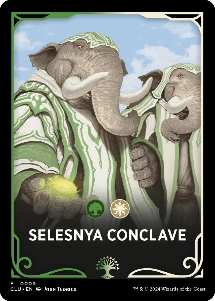 Image for Selesnya Conclave Theme Card (9) [Ravnica: Clue Edition] - Magic: The Gathering