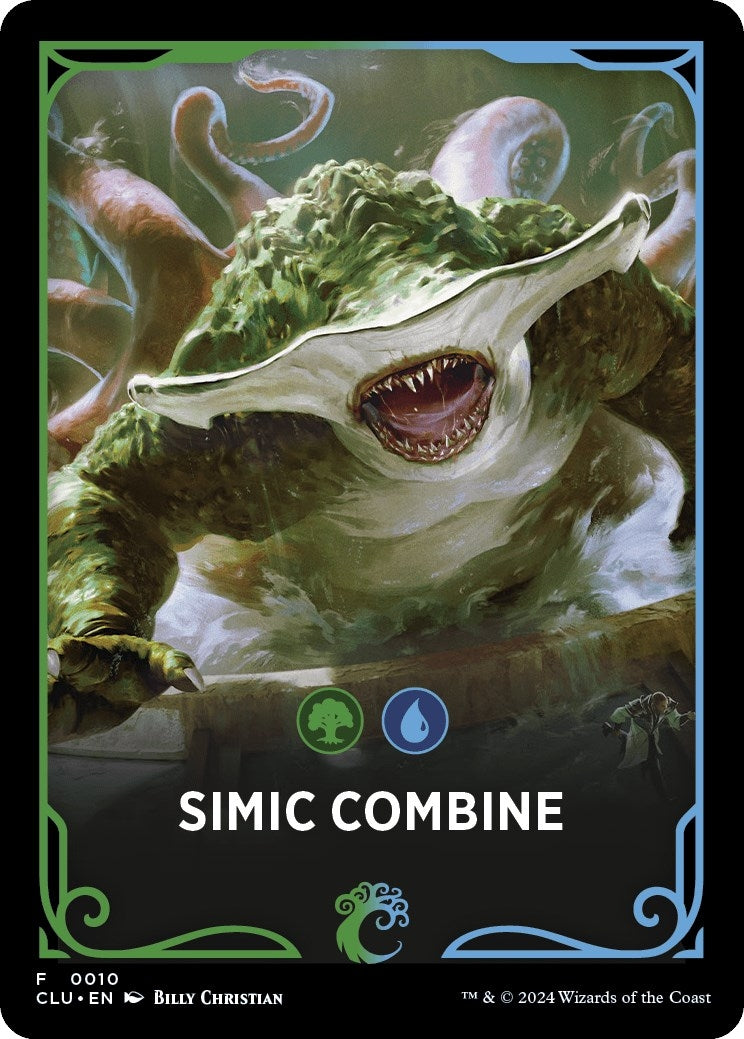 Image for Simic Combine Theme Card (10) [Ravnica: Clue Edition] - Magic: The Gathering