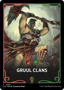 Image for Gruul Clans Theme Card (7) [Ravnica: Clue Edition] - Magic: The Gathering