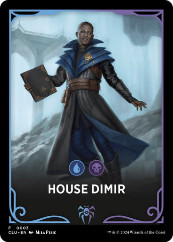 Image for House Dimir Theme Card (3) [Ravnica: Clue Edition] - Magic: The Gathering