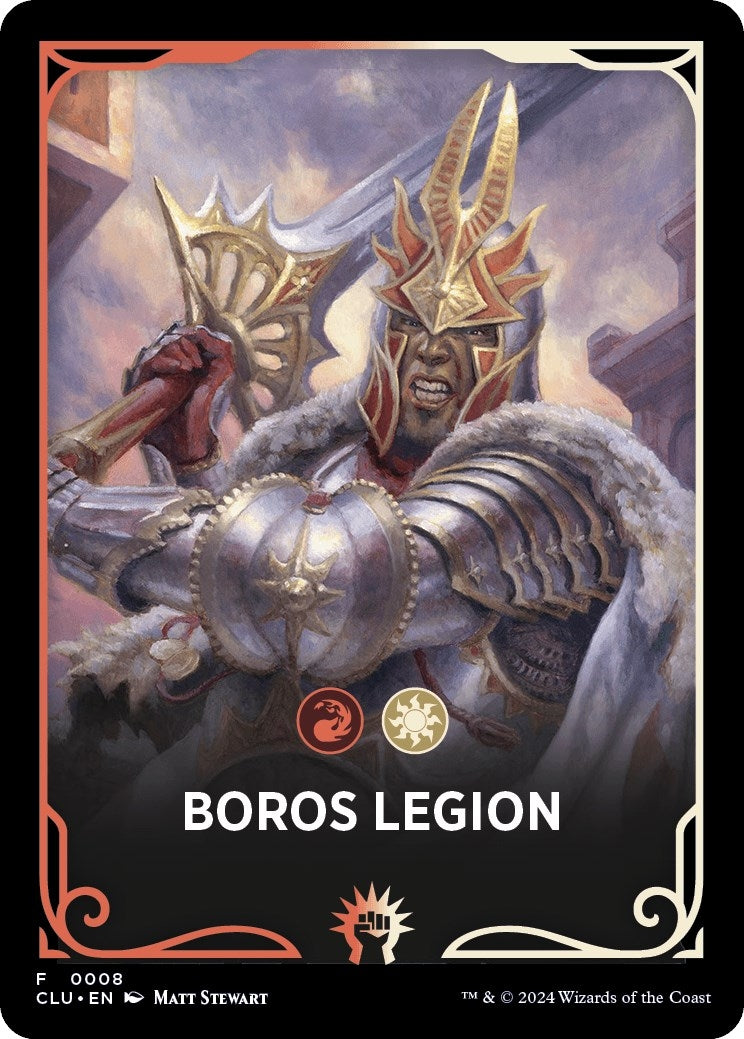 Image for Boros Legion Theme Card (8) [Ravnica: Clue Edition] - Magic: The Gathering