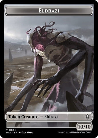 Image for Eldrazi // Tiny Double-Sided Token (1 // 21) [Commander: Murders at Karlov Manor] - Magic: The Gathering