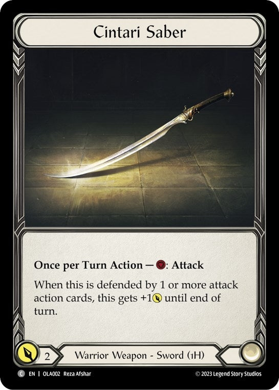 Image for Cintari Saber (OLA002)