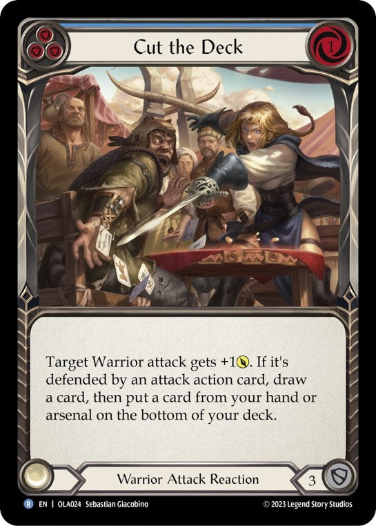 Image for Cut the Deck (Blue) (OLA024)